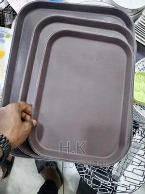 Rectangular Non Slippery Tray Set