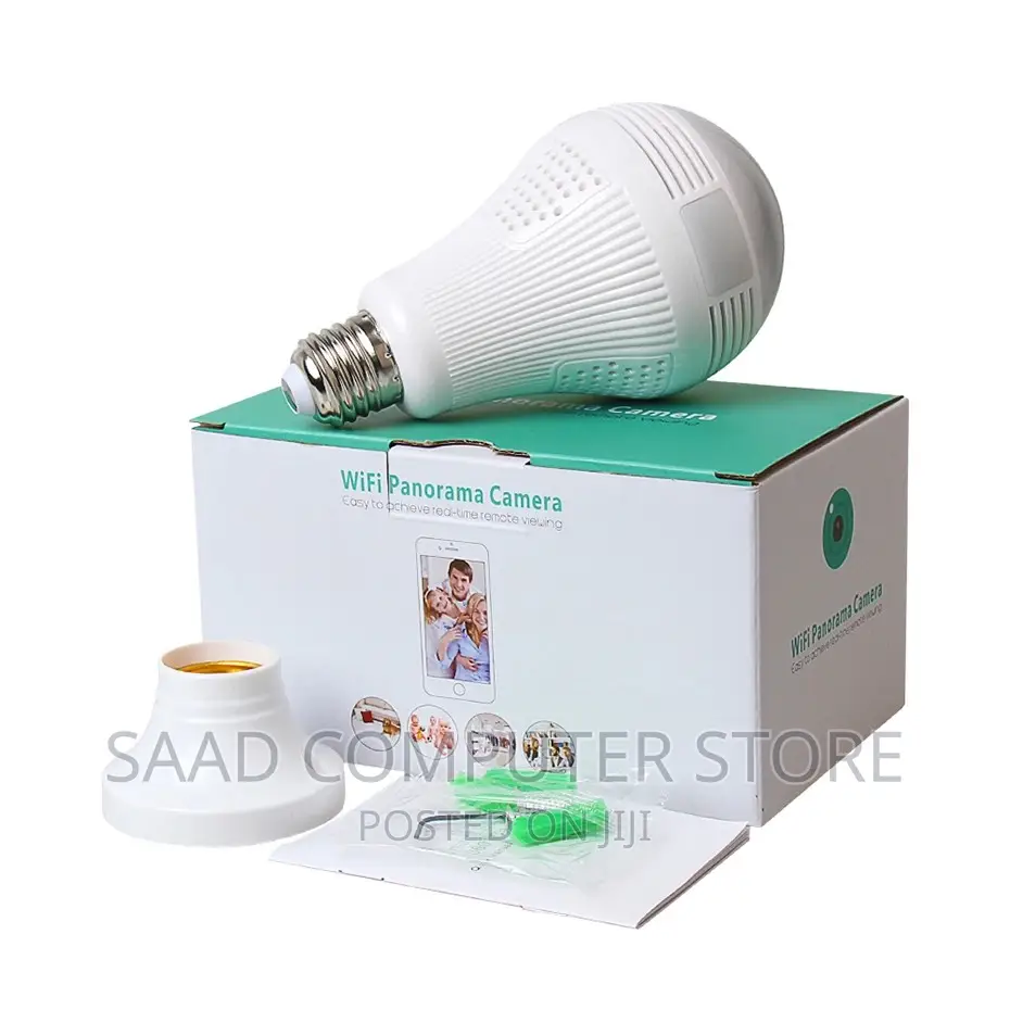 Wifi Panorama Camera Light Bulb