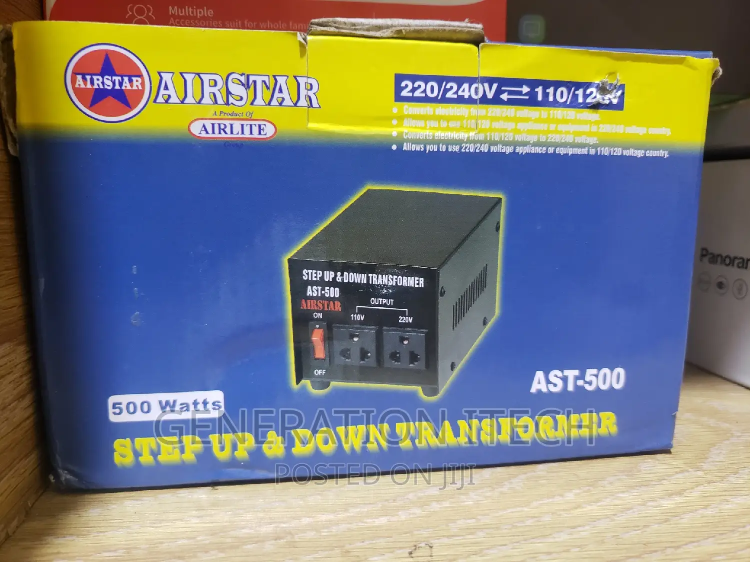 Step Up and Down Transformer - 500w- Stabilizer