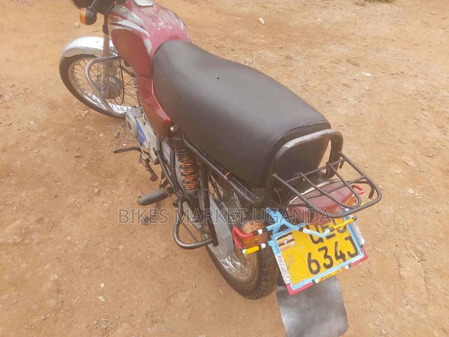 Bajaj Boxer 2016 Red