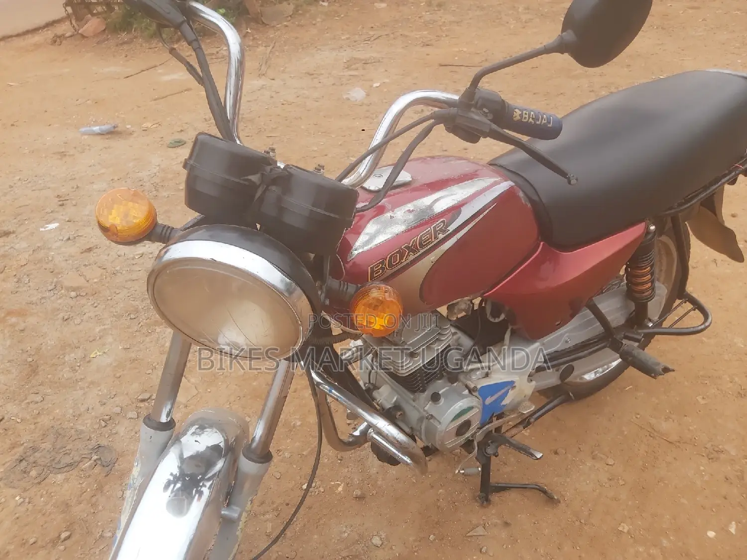 Bajaj Boxer 2016 Red