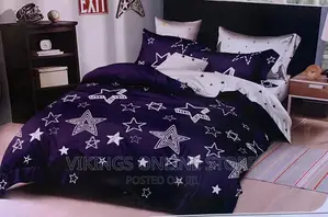 6*6 Duvet Set With One Bedsheet and Two Pillowcases-Colored