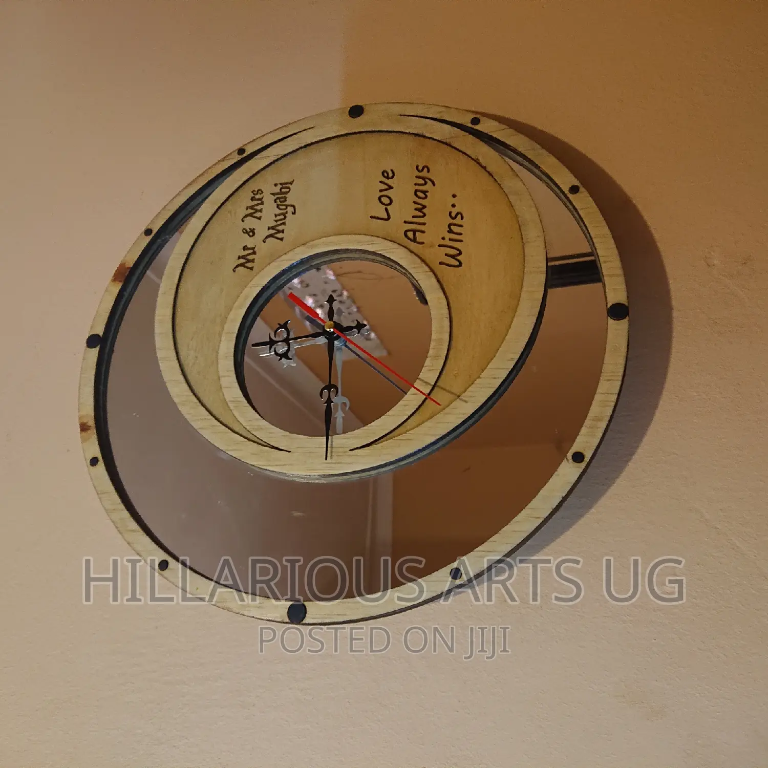 Customized Wooden Wall Clocks Making