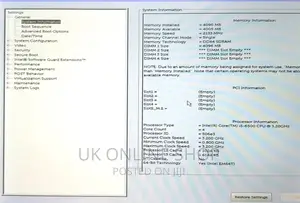 Desktop Computer Dell OptiPlex 3050 4GB Intel Core I5 SSD 256GB