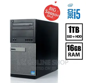 Desktop Computer Dell OptiPlex 7010 16GB Intel Core I5 HDD 1T