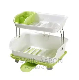 Plastic Double Layer Dish Rack