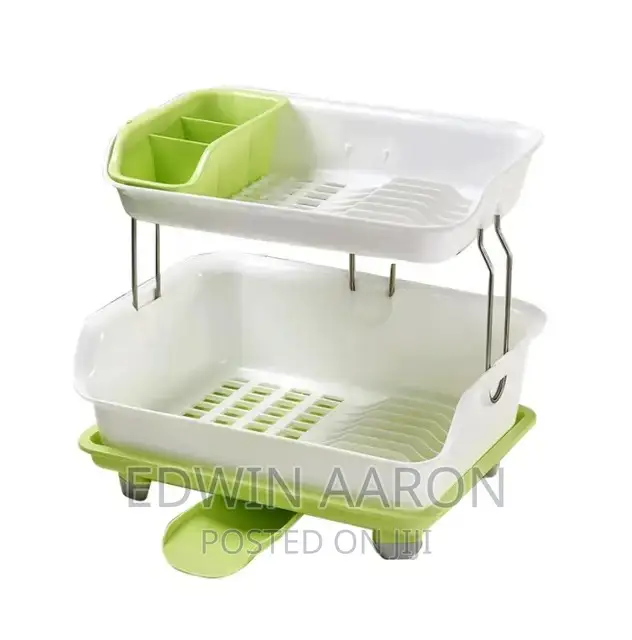 Plastic Double Layer Dish Rack