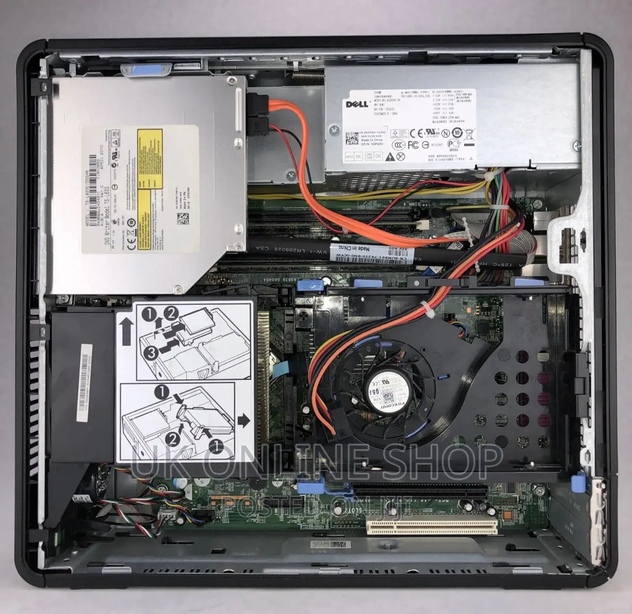 Desktop Computer Dell OptiPlex XE2 4GB Intel Core 2 Duo HDD 256GB