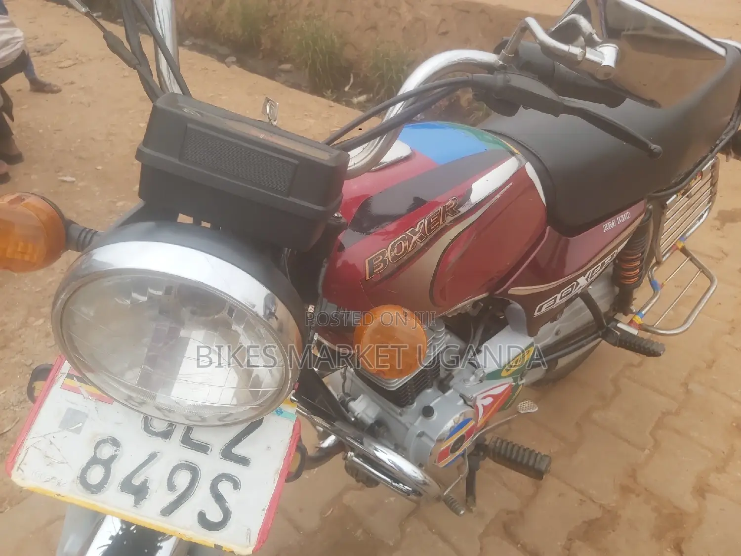 Bajaj Boxer 2018 Red