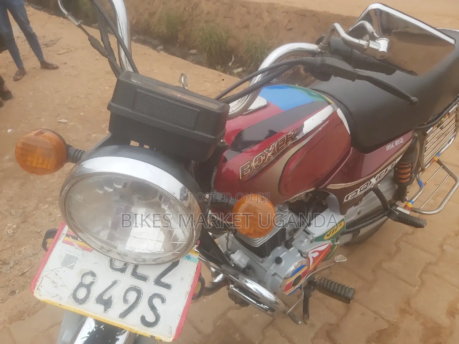 Bajaj Boxer 2018 Red