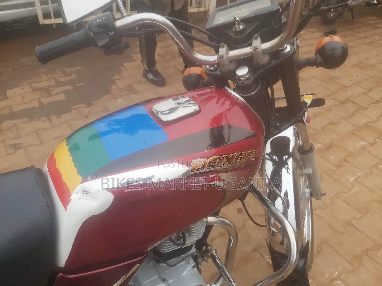 Bajaj Boxer 2018 Red