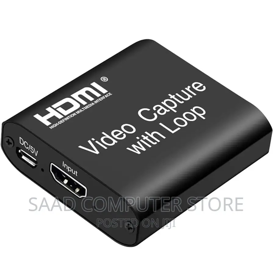 Video Capture Card HDMI Device With Loop Out