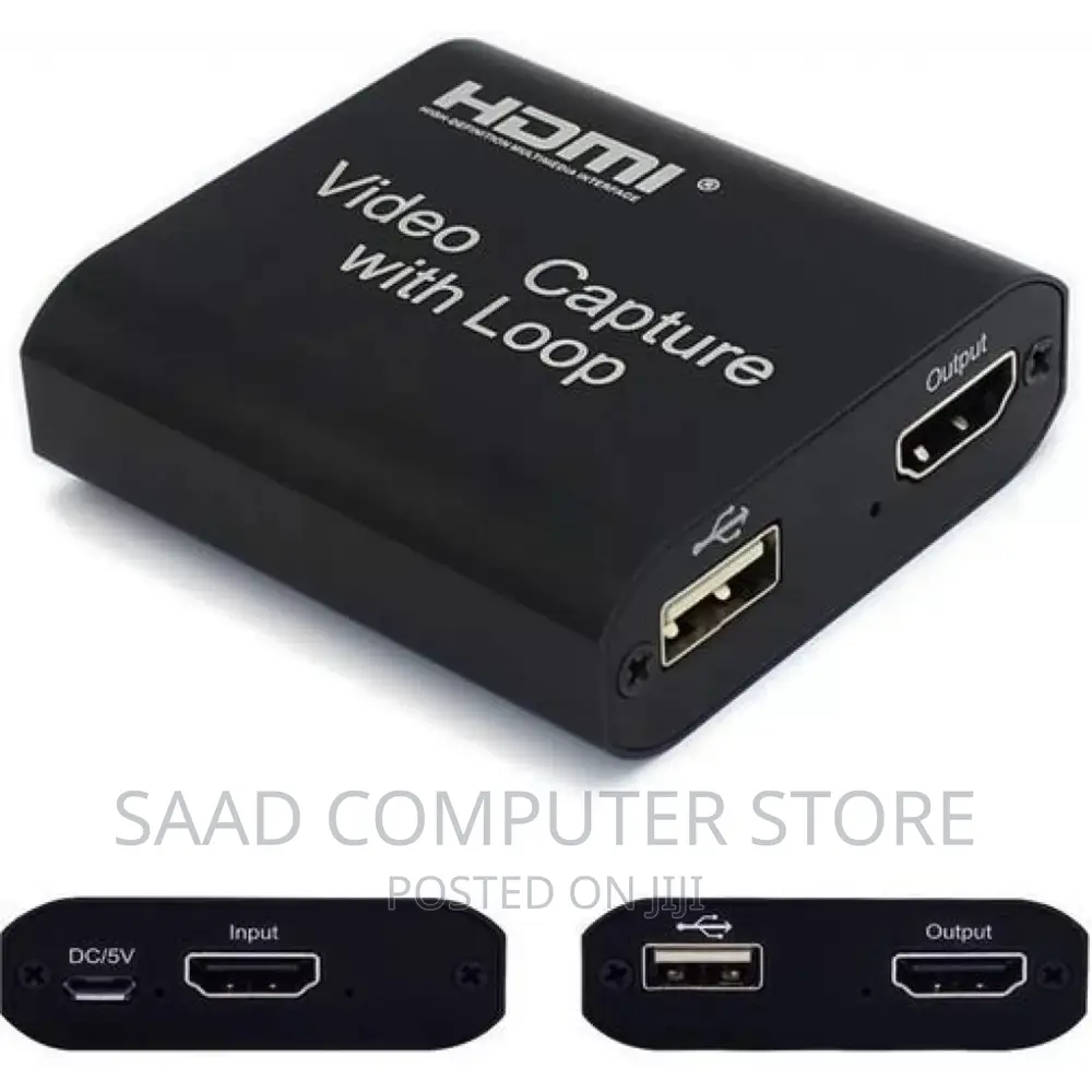 Video Capture Card HDMI Device With Loop Out
