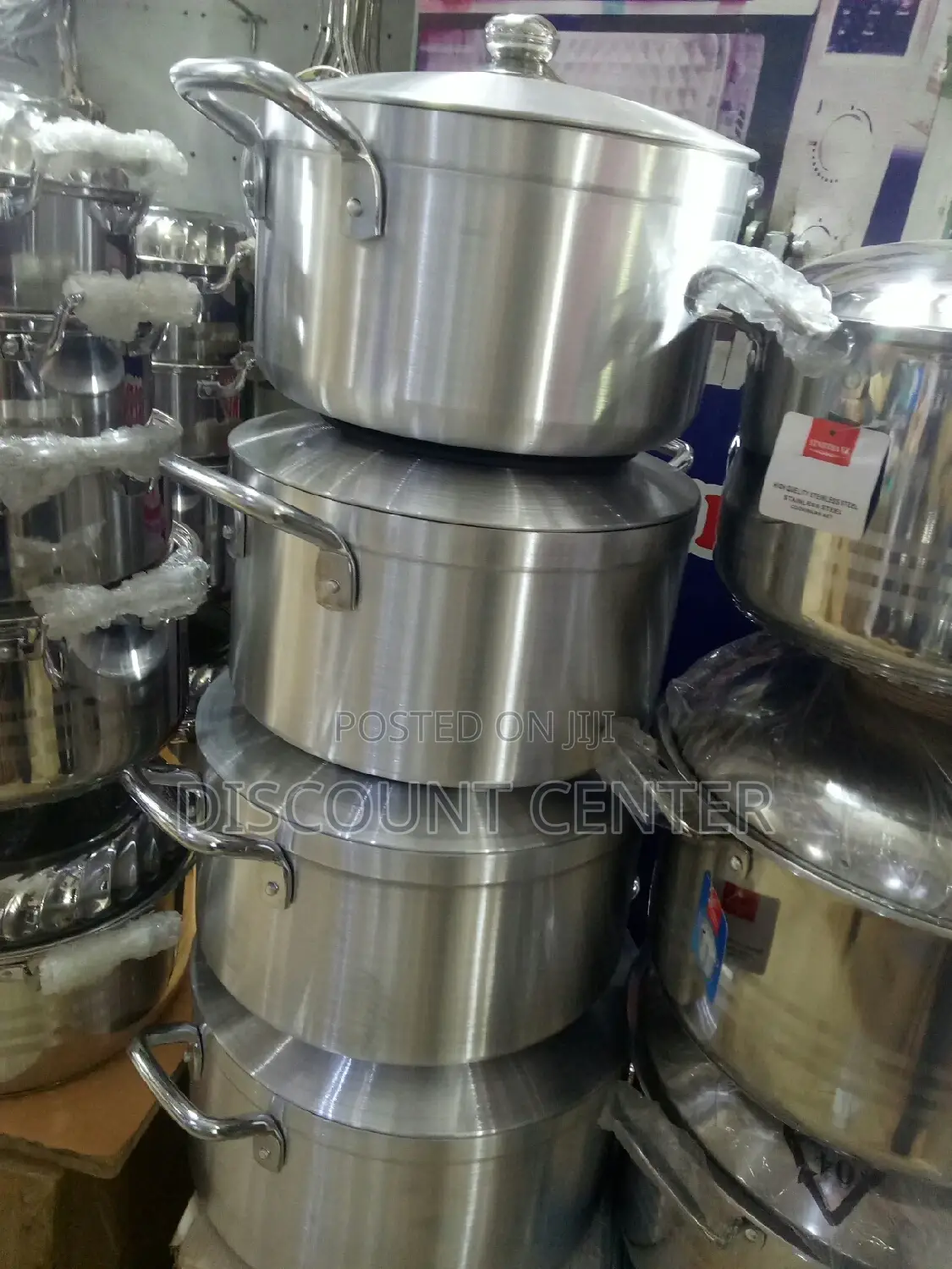 Heavy Stainless Saucepans (Pots)