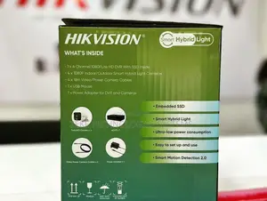 Hikvision 2mp Mini Edvr 4ch Full Color KIT