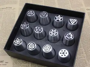 12pcs Cake Icing Nozzle Set