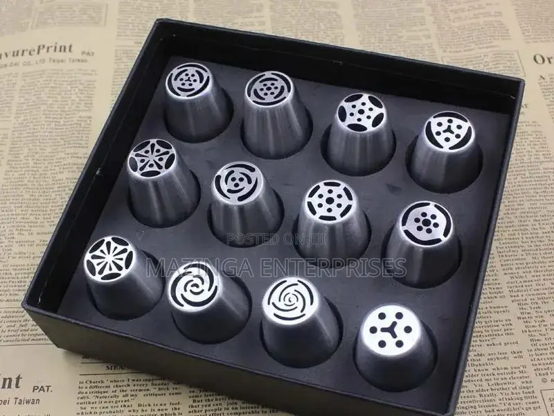 12pcs Cake Icing Nozzle Set