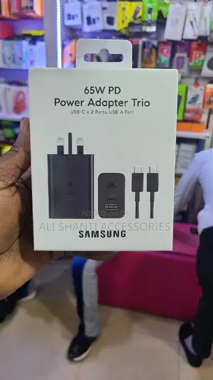 65w Original Samsung Power Adapter Trio