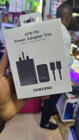 65w Original Samsung Power Adapter Trio