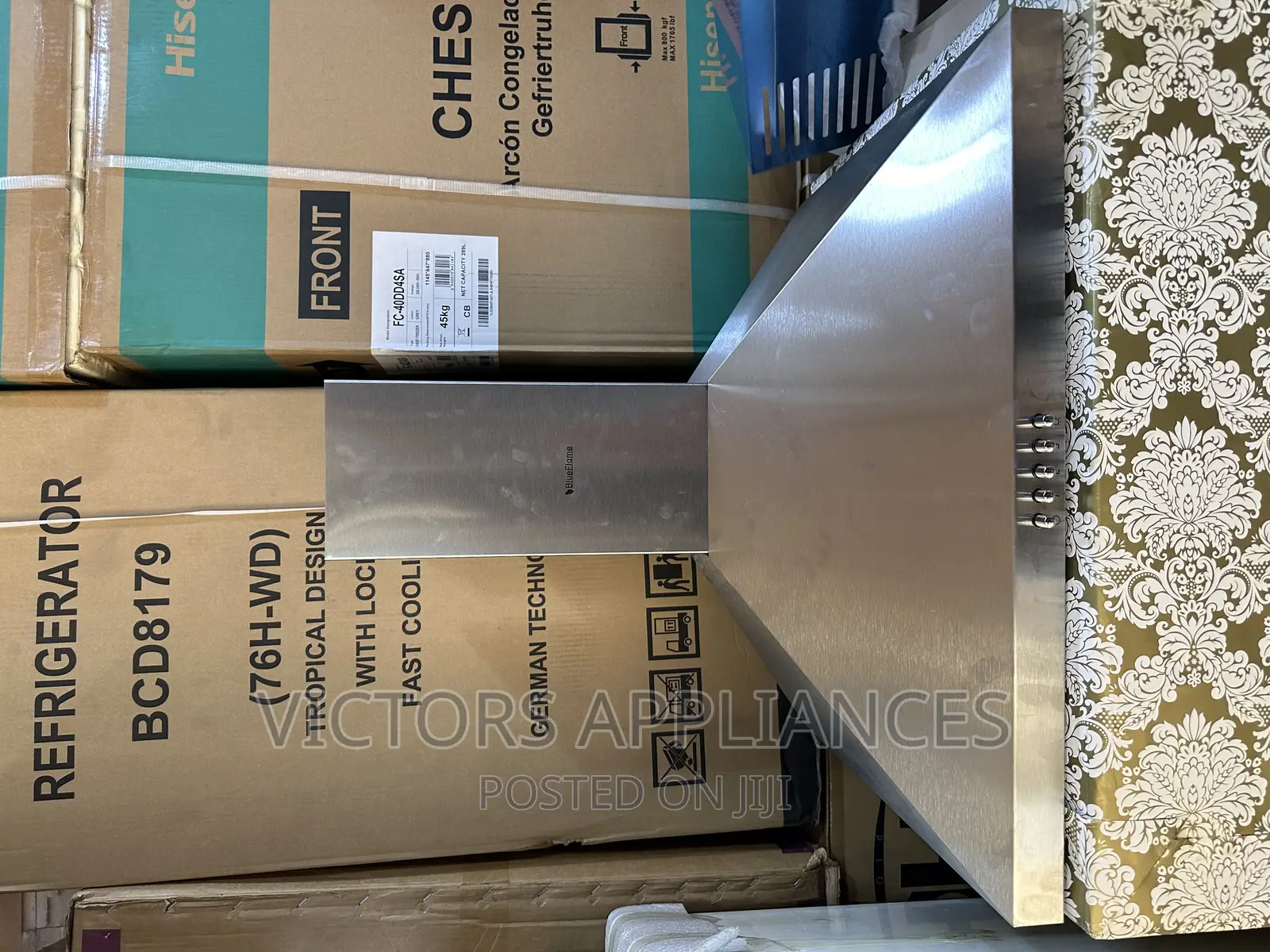 Blueflame Cooker Chimney Hood 60x60cm