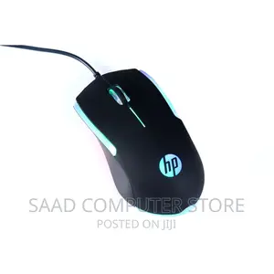 HP M160 USB Wired Gaming Optical Mouse With LED Backlight