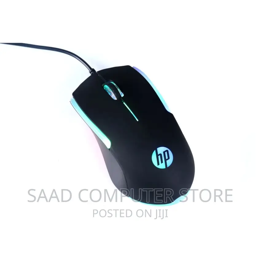 HP M160 USB Wired Gaming Optical Mouse With LED Backlight