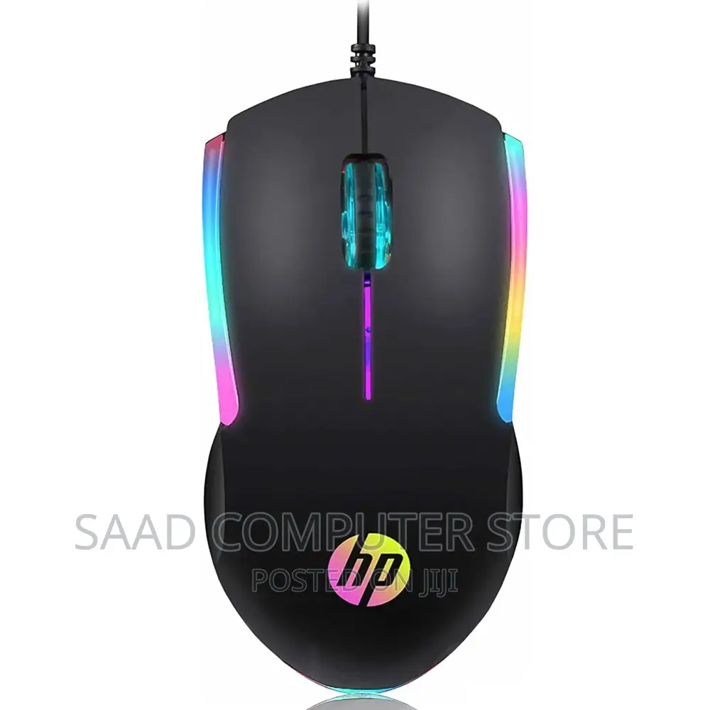 HP M160 USB Wired Gaming Optical Mouse With LED Backlight