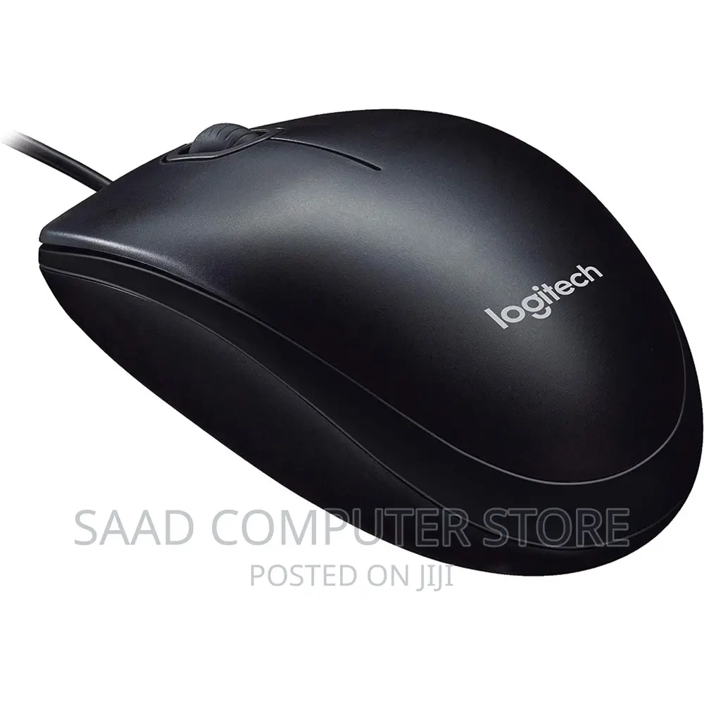 Logitech Wired Mouse M90 Black USB