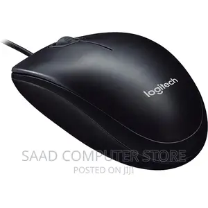 Logitech Wired Mouse M90 Black USB