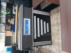 Executive Reception Desk 120(White Stripe)