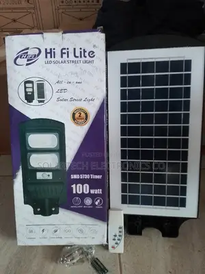 100w Hi Fi Lite Led Solar Street Lights