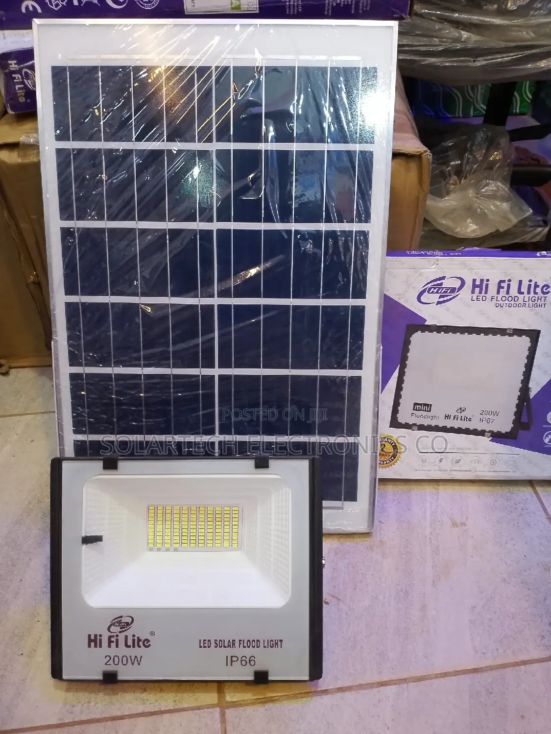 200w Hi Fi Lite Led Solar Flood Lights