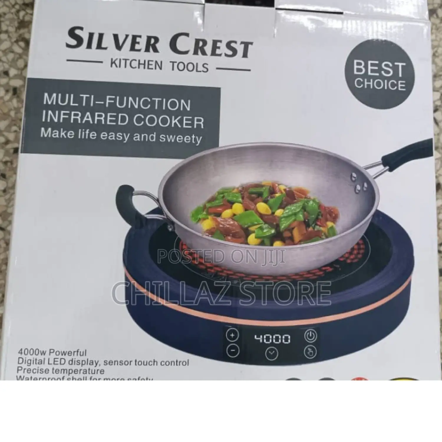 Silver Crest Multifunctional Infrared Cooker.