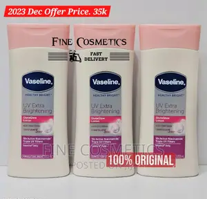 1PC Vaseline Healthy Bright UV Light Gluta Glow Lotion 200ml