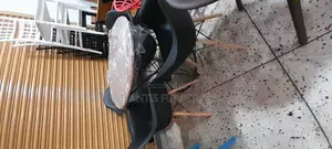 Wooden/Steel Legs Table (With Four Chairs)