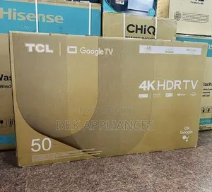 TCL 50inch Uhd Smart TVS Original With Warranty