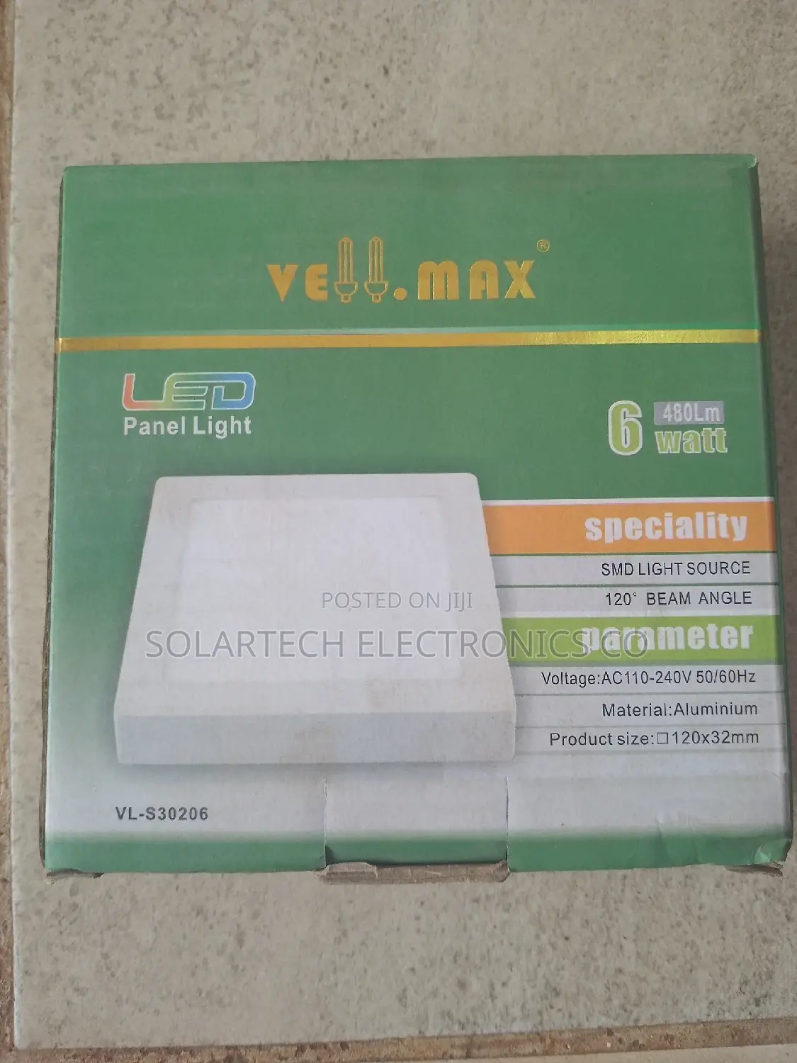 6w Vellmax Led Panel Lights