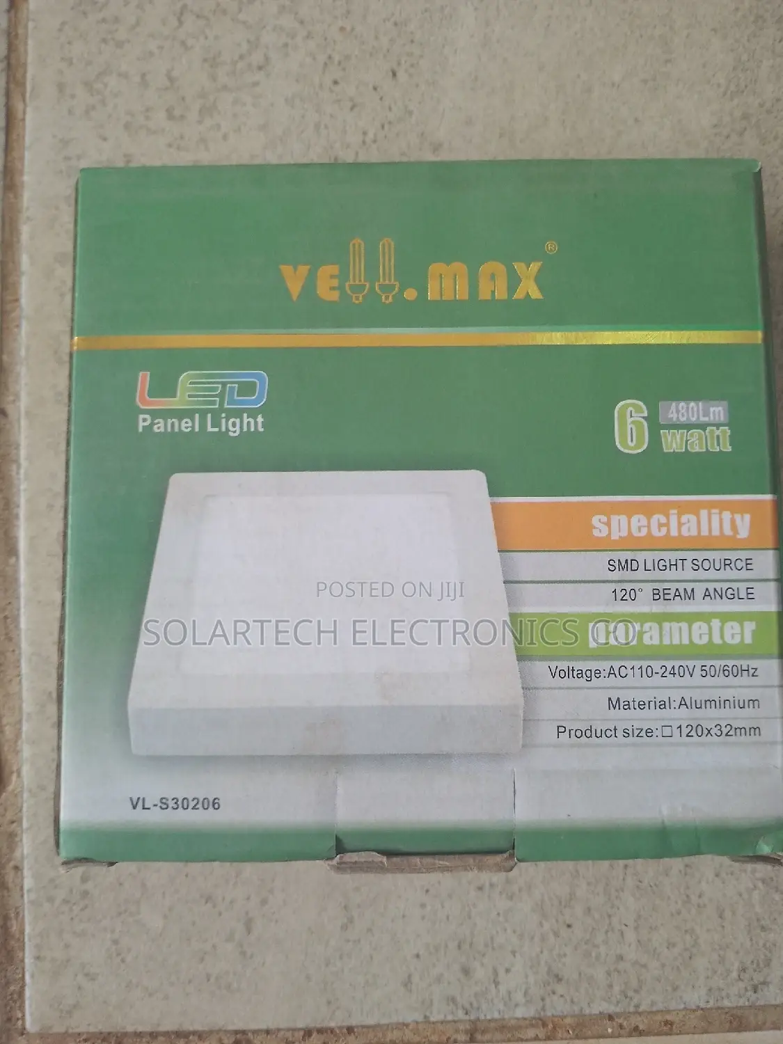 6w Vellmax Led Panel Lights