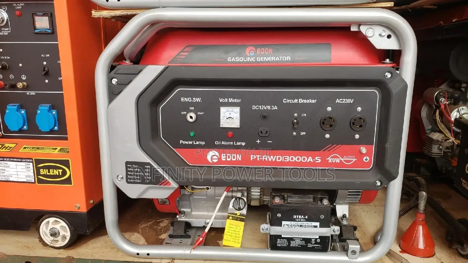 Edon Generator PT-RWD13000A-S