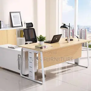 Metallic Leg Executive Office Table