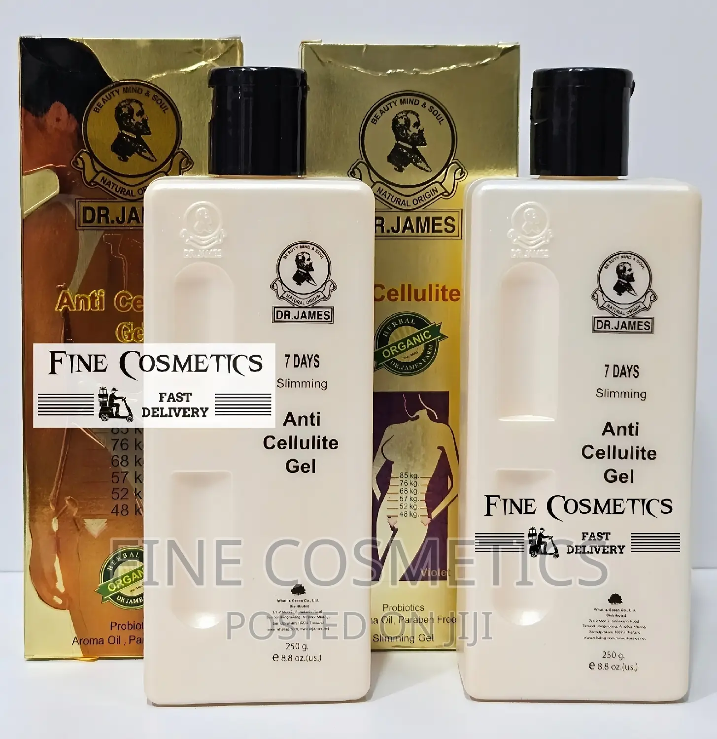 Dr James 7 Days Slimming Gel Fat Targeted Fast Burning Gel