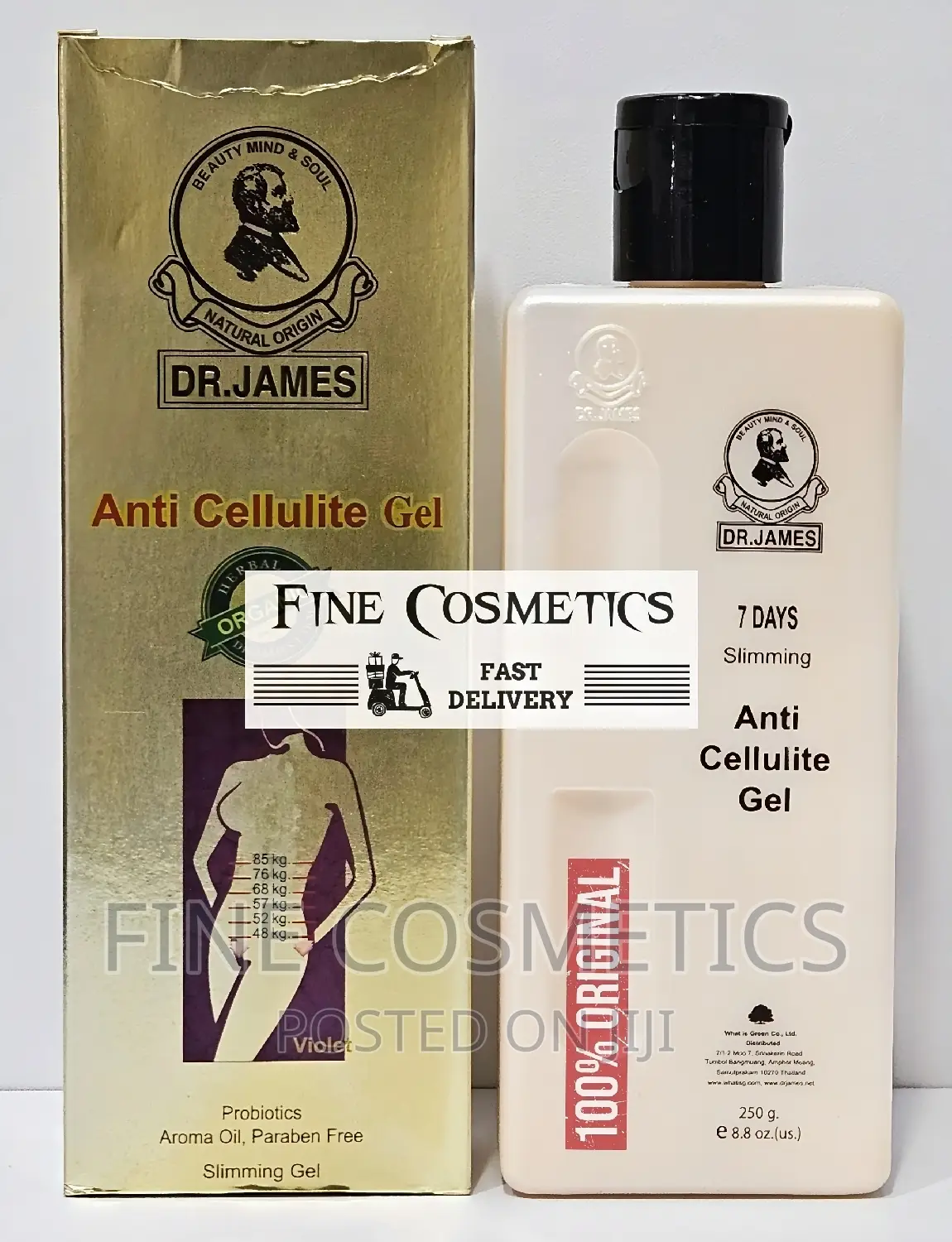 Dr James 7 Days Slimming Gel Fat Targeted Fast Burning Gel