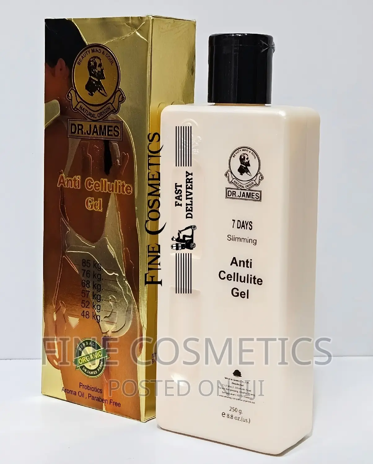 Dr James 7 Days Slimming Gel Fat Targeted Fast Burning Gel