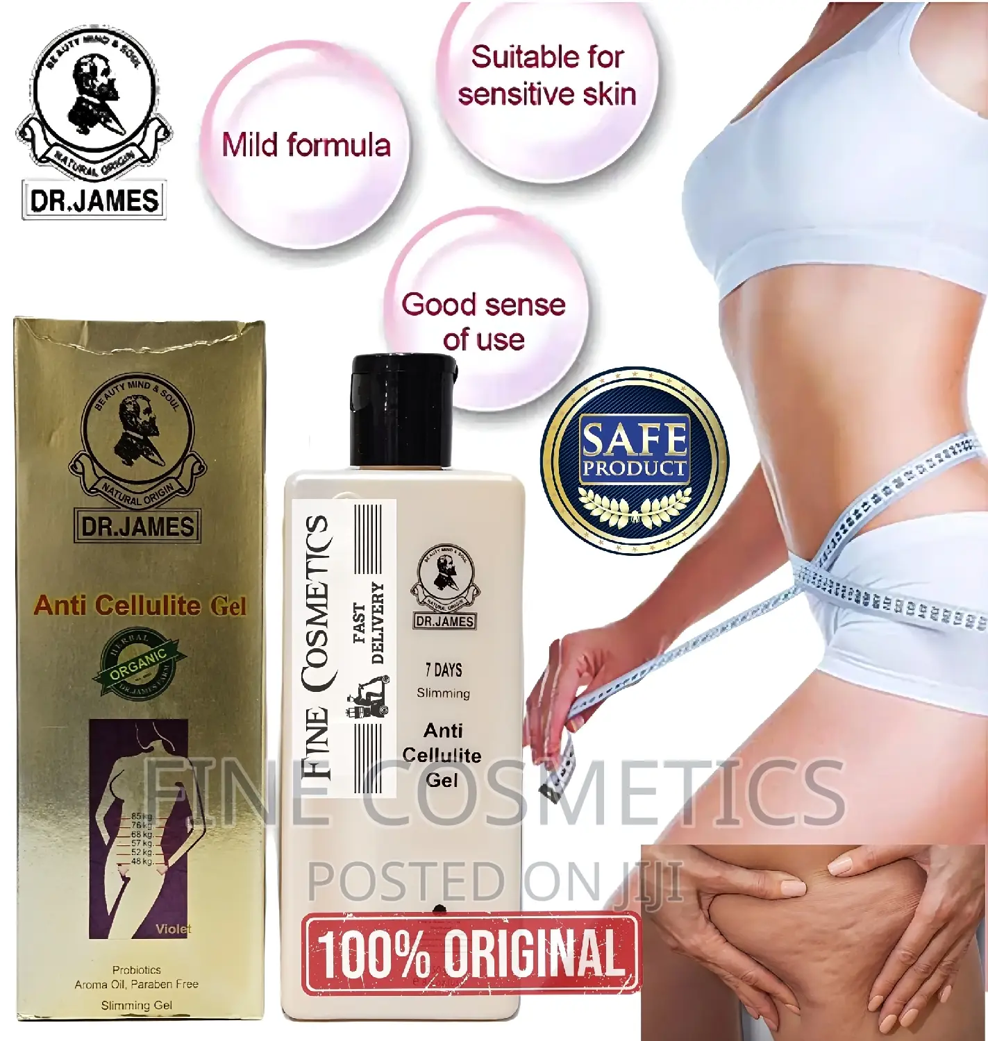Dr James 7 Days Slimming Gel Fat Targeted Fast Burning Gel