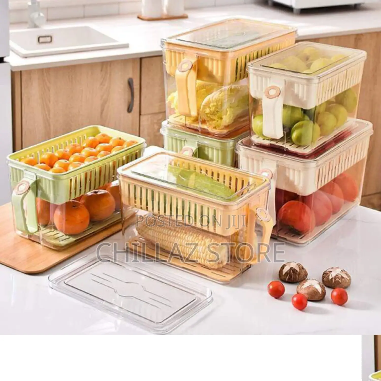 Ultra Large Capacity Refrigerator Storage Container.