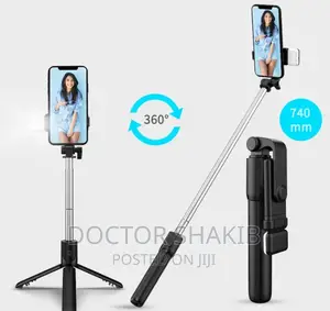 Multifunction 6 In 1 Wireless Bluetooth Selfie Stick