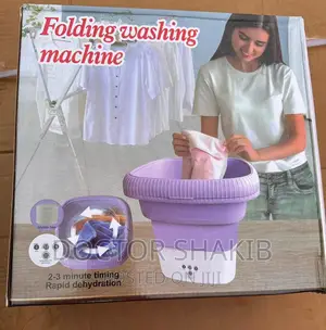 Generic Washing Folding Portable Laundry Machine