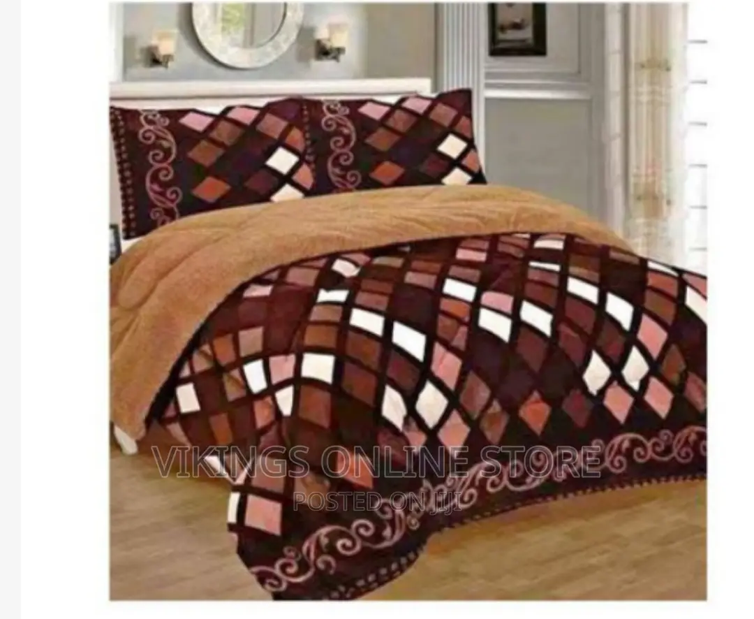 Soft Velvet Woolen Duvet Set/Blanket