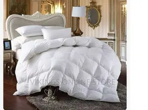 High Quality Pure White Duvet Set