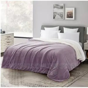 Fleece Woolen Soft Blanket – Purple